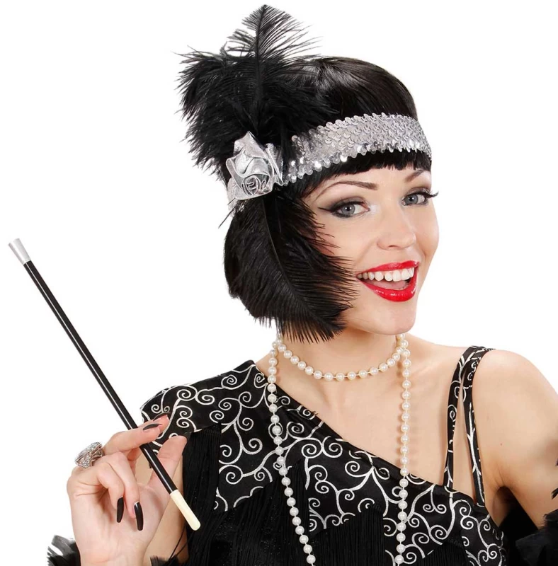 Αποκριάτικο Διάδημα Τσάρλεστον Ασημί 314896 (Preview 1)