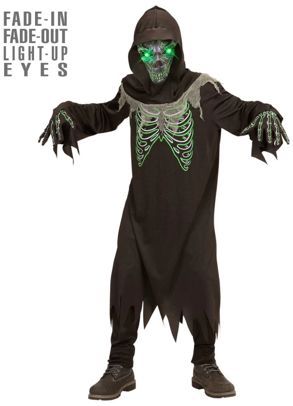 Αποκριάτικη Στολή Grim Reaper Light-up eyes 0789 - 315901 (Preview 1)