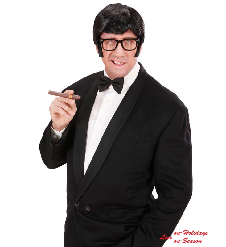 Παπιγιόν Μαύρο Υφασμάτινο Deluxe 316367 (Preview 2)