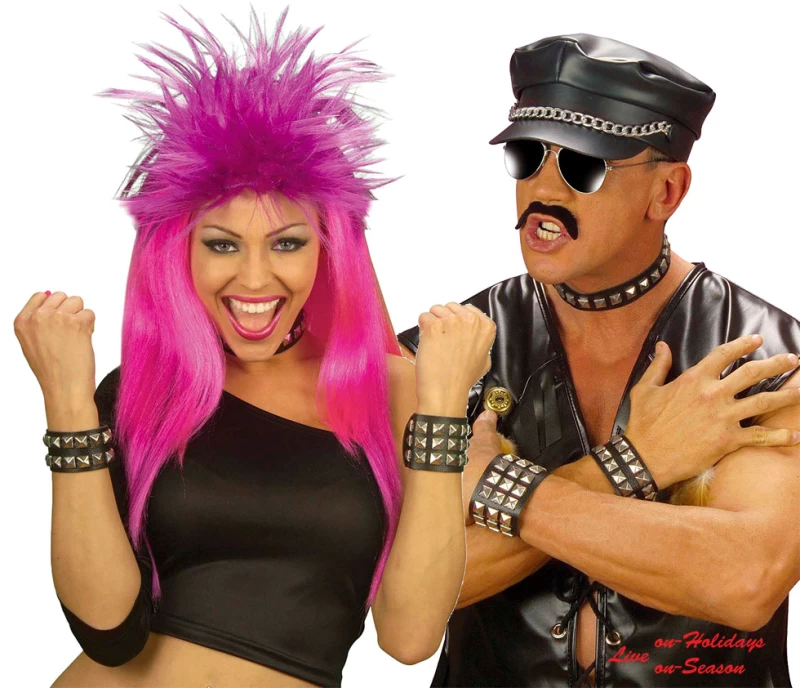 Αποκριάτικο Αξεσουάρ Βραχιόλι Πάνκ με Τρούκς 316624 (Preview 4)