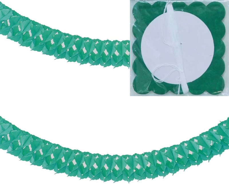 Αποκριάτικος Στολισμός Γιρλάντα 4m 315421d - Πράσινο (Preview 1)