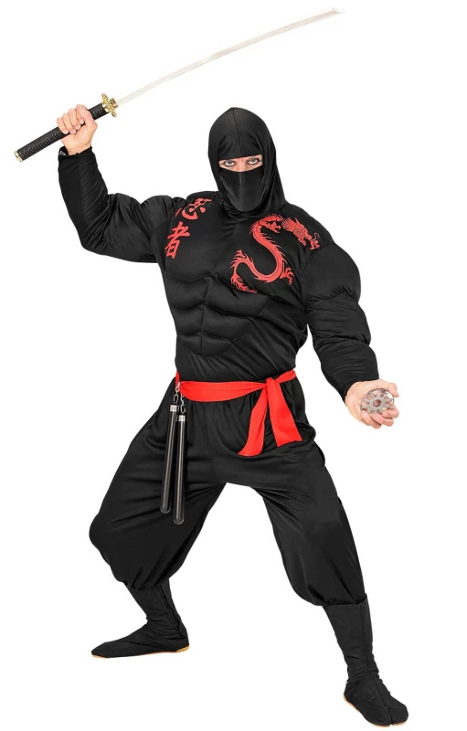 Αποκριάτικη Στολή Νίντζα Deluxe 0052 - 316458 (Preview 1)