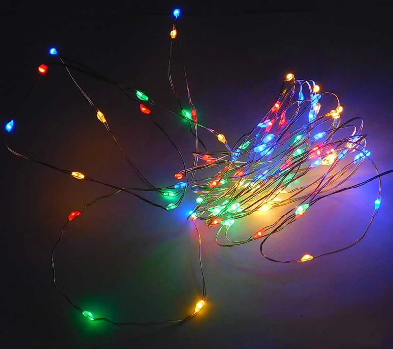 100 Micro Led S/Multi Φωτάκια με Πρόγραμμα 5m USB 80119 (Preview 1)