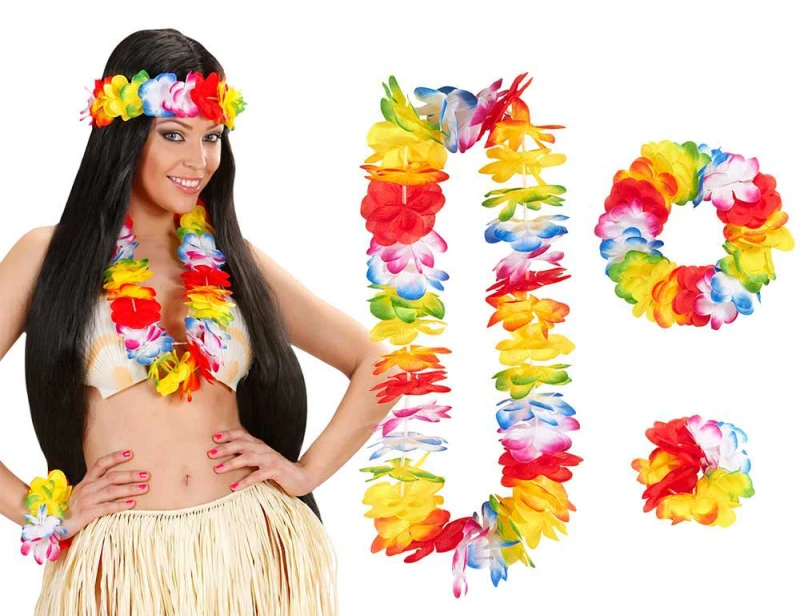 Αποκριάτικο Σετ Χαβανέζας Deluxe 317132 (Preview 1)