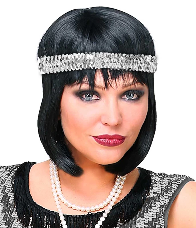 Αποκριάτικο Διάδημα Τσάρλεστον Ασημί 317162 (Preview 1)