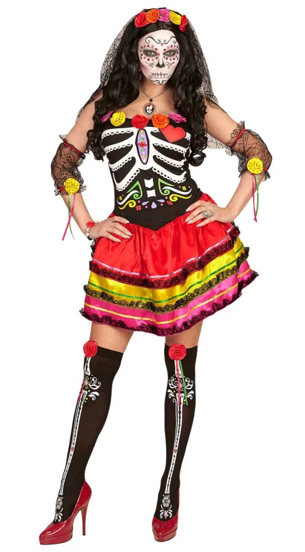 Αποκριάτικη Στολή Mujer Dia de los Muertos 6568 - 316939 (Preview 2)
