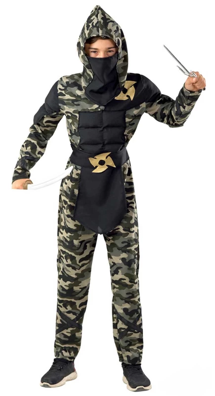 Αποκριάτικη Στολή Νίντζα Κομμάντο 423 - 42300 (Preview 1)