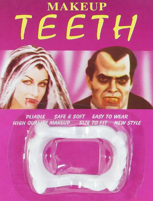 Αποκριάτικη Μασέλα Δράκουλα Παιδική 317747 (Preview 1)