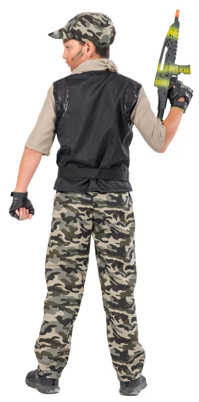 Αποκριάτικη Στολή Κομμάντο Ερήμου 459 - 45900 (Preview 2)