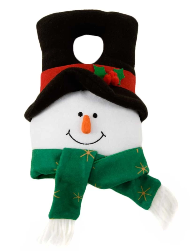 Χριστουγεννιάτικο Διακοσμητικό Πόρτας Χιονάνθρωπος 27cm 236521a (Preview 1)