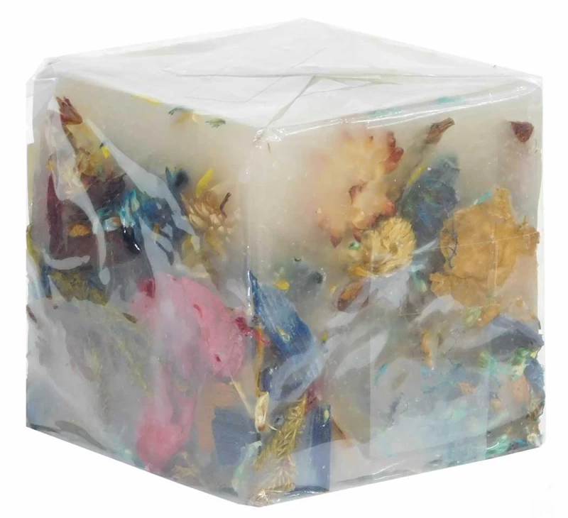 Διακοσμητικό Αρωματικό Κερί με Potpourri 7x7x7cm 126507d (Preview 1)