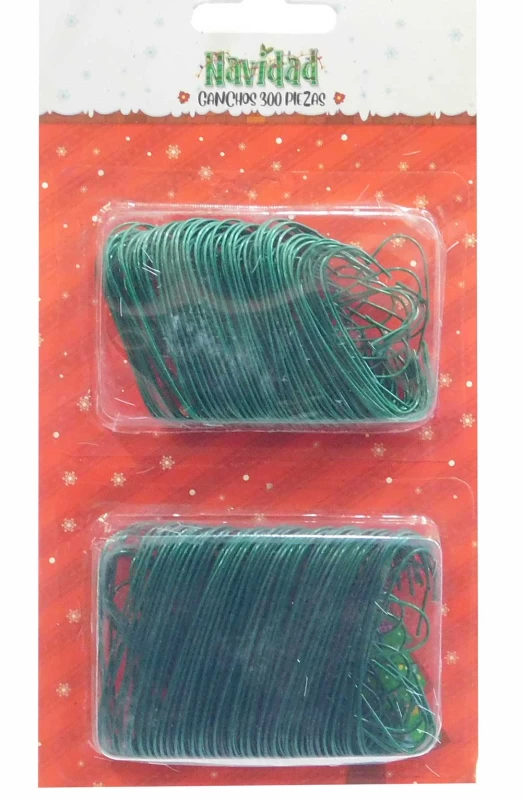 Σετ 200 Τεμάχια Μεταλλικά Γαντζάκια Πράσινα 238233 (Preview 1)