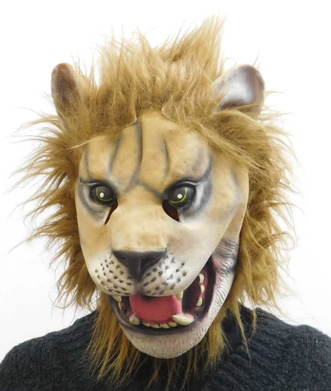 Αποκριάτικη Μάσκα Latex Λιοντάρι 317928 (Preview 1)