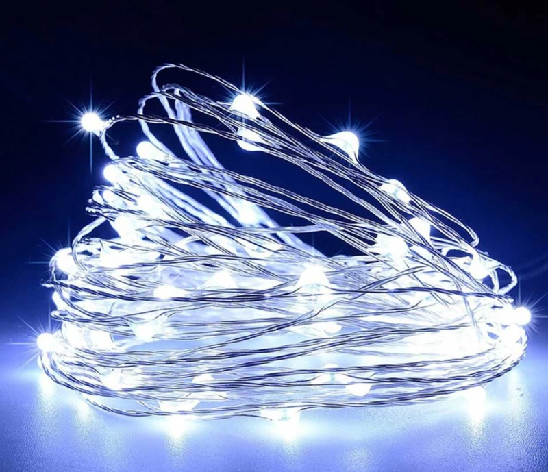 100 Micro Led S/Clear 451867 Σταθερά Λαμπάκια Μπαταρίας (Preview 1)