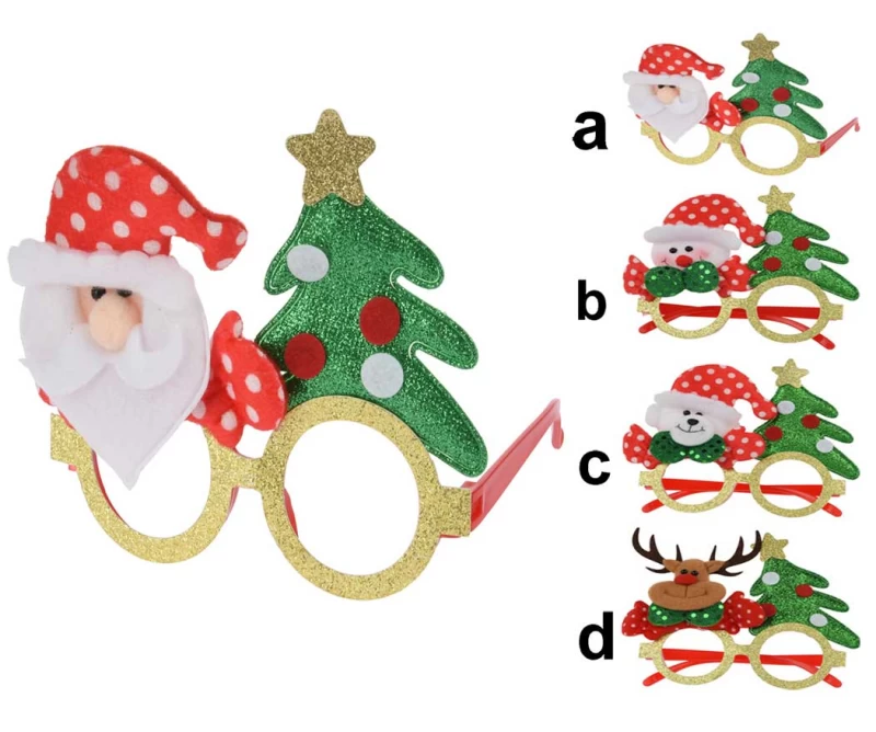 Χριστουγεννιάτικα Γυαλιά σε 4 σχέδια 330176 (Preview 1)