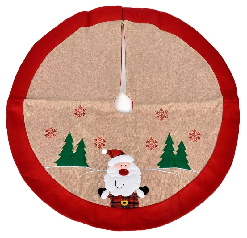 Χριστουγεννιάτικη Ποδιά Δέντρου με Παράσταση 90cm 237365 (Preview 1)