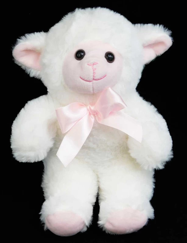 Λούτρινο Προβατάκι Καθιστό 18cm 237422 (Preview 1)