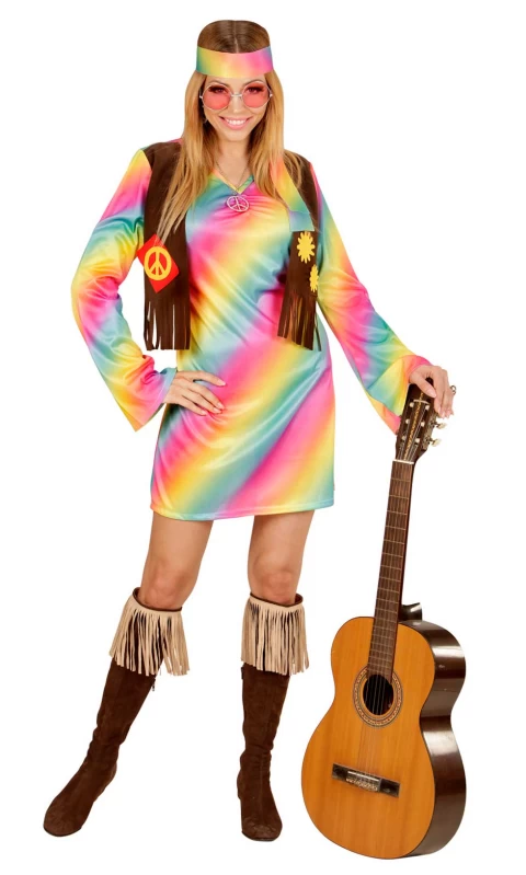 Αποκριάτικη Στολή Χίπισσα 7335 - 73352 (Preview 1)