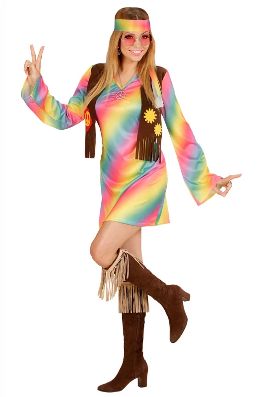 Αποκριάτικη Στολή Χίπισσα 7335 - 73352 (Preview 2)