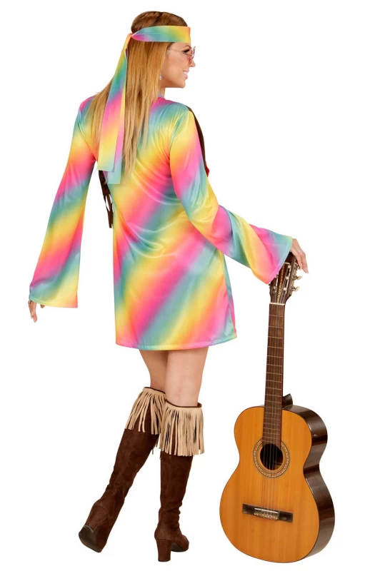 Αποκριάτικη Στολή Χίπισσα 7335 - 73352 (Preview 3)