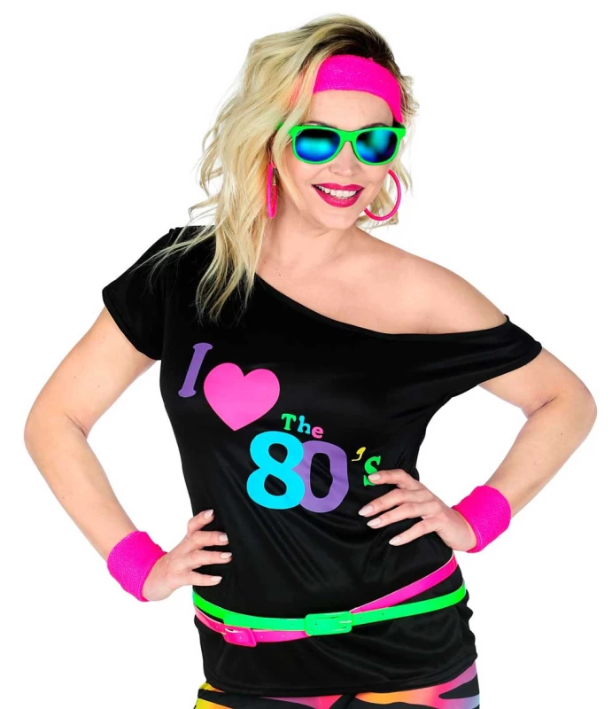 Αποκριάτικη Μπλούζα The 80s Fashion 319605 (Preview 3)