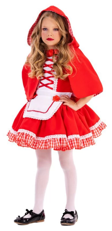 Αποκριάτικη Στολή Κοκκινοσκουφίτσα 1448 (Preview 1)