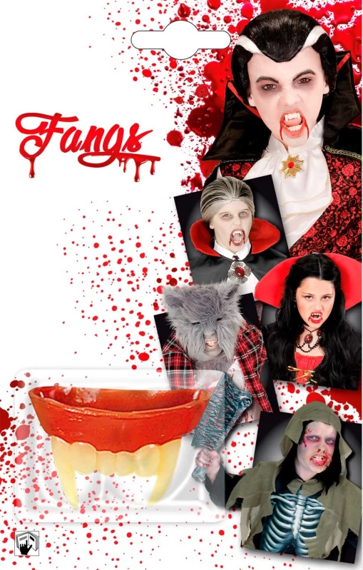 Αποκριάτικα Παιδικά Δόντια Δράκουλα 318141 (Preview 1)