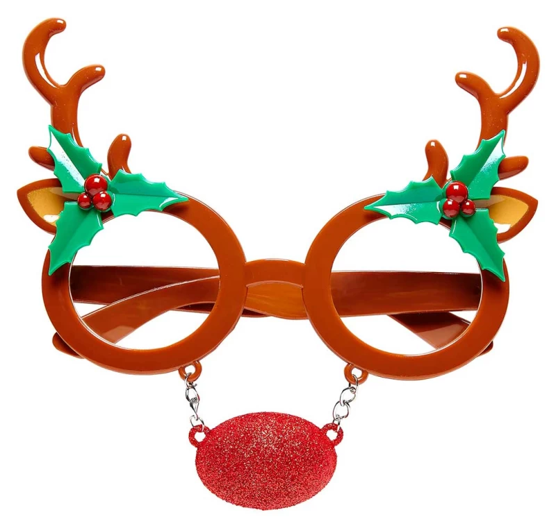 Γυαλιά Ταράνδου με Κέρατα και Μύτη - REINDEER GLASSES 03425 (Preview 1)