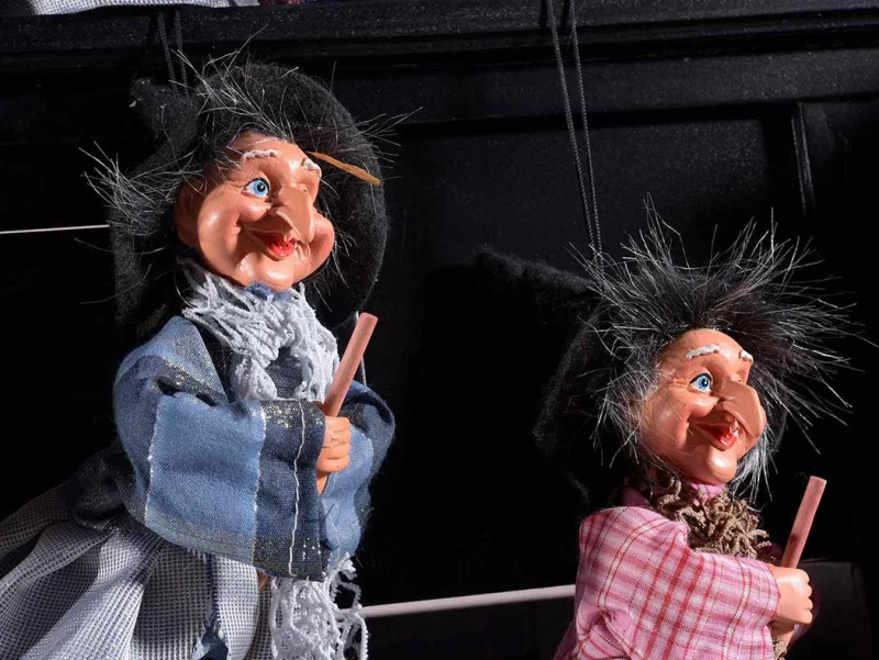 Διακοσμητικό Στολίδι Ιπτάμενη Μάγισσα 8x6x32cm 564044a (Preview 2)