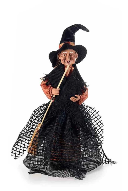 Διακοσμητική Μάγισσα και Καραμελοθήκη 16x37cm 563578c (Preview 1)
