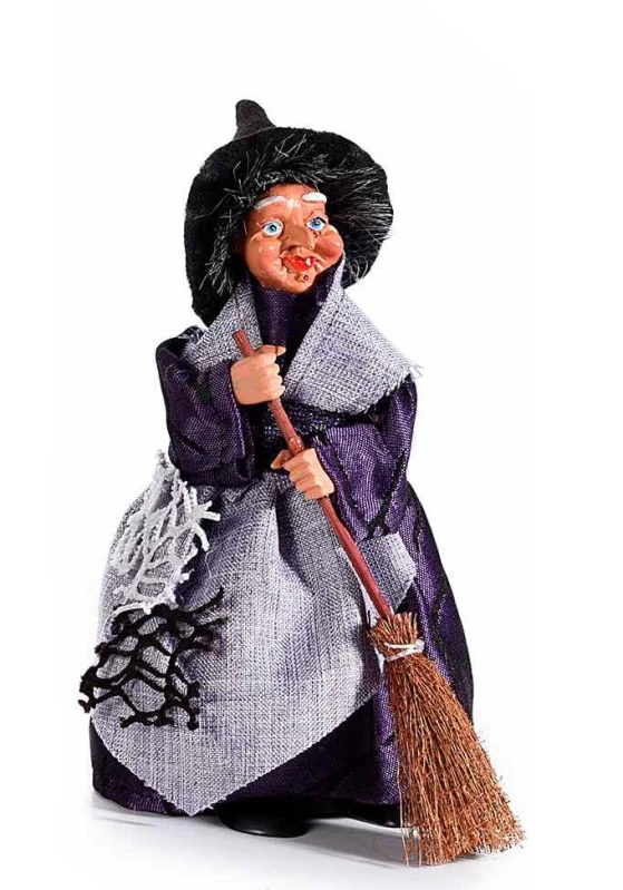 Διακοσμητική Μάγισσα και Καραμελοθήκη 9.5x11x18cm 563791c (Preview 1)