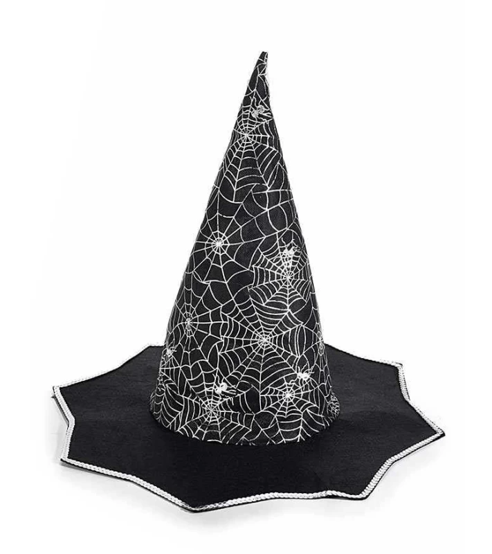 Αποκριάτικο Καπέλο Μάγισσας με Μεταλιζέ Halloween Διακόσμηση 563645c (Preview 1)
