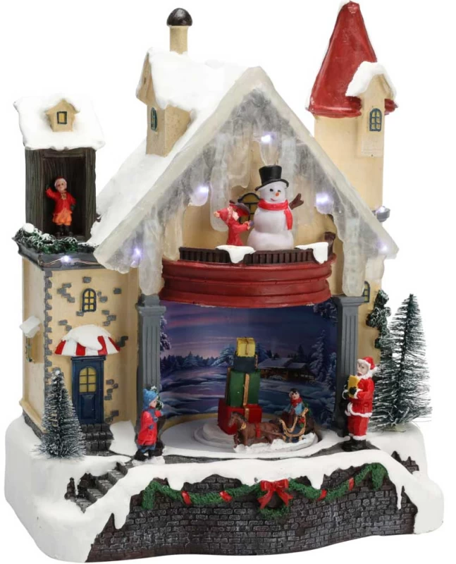 Χριστουγεννιάτικη Φωτιζόμενη Παράσταση με Κίνηση 787642a (Preview 1)