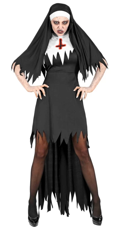 Αποκριάτικη Στολή Horror Nun 0192 - 318590 (Preview 1)