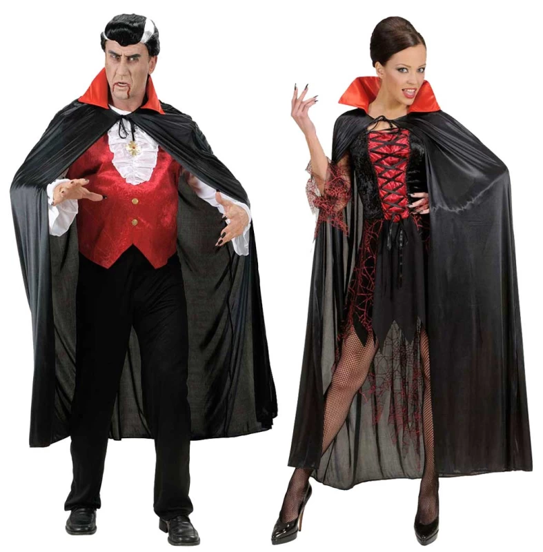 Αποκριάτικη Κάπα Μαύρη 136cm 4494s - 318140 (Preview 1)