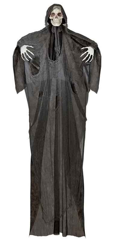 Halloween Κρεμαστό Διακοσμητικό Grim Reaper με Φώς και Ήχο 240cm 318290 (Preview 1)