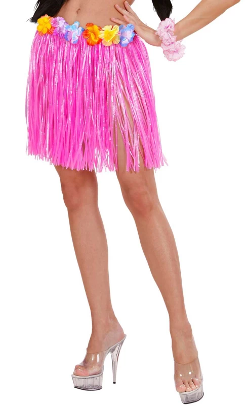 Φούστα Χαβανέζας με Λουλούδια 45cm 318305 (Preview 1)