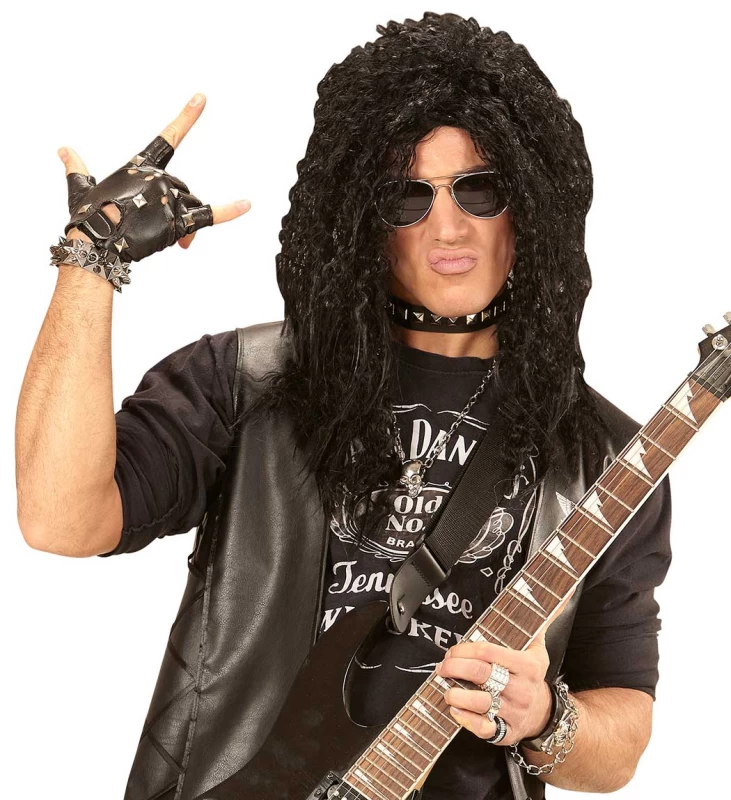 Αποκριάτικη Περούκα Rock Star 318328 (Preview 3)