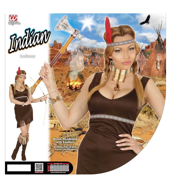 Αποκριάτικη Στολή Ινδιάνα 0284 - 318512 (Preview 4)