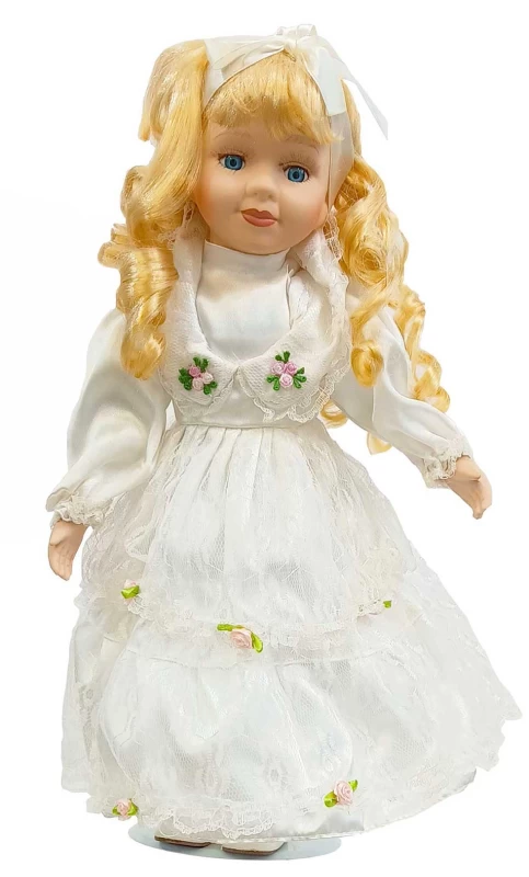 Διακοσμητική Κούκλα Πορσελάνης 40cm 602571 (Preview 1)