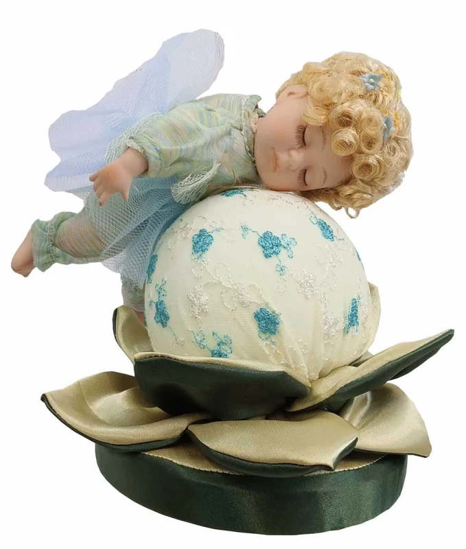 Διακοσμητική Κούκλα Πορσελάνης 21x h22cm 207385 (Preview 1)