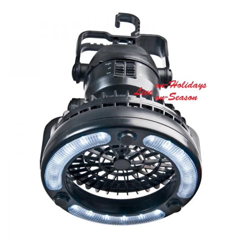 Camping Fan Light 18 Led 40 Lumens 5812730  (Preview 3)