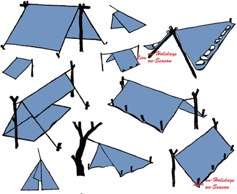 Caiman 884369 Blue Tarp 110gr 4x5m - 20m2 (Preview 3)