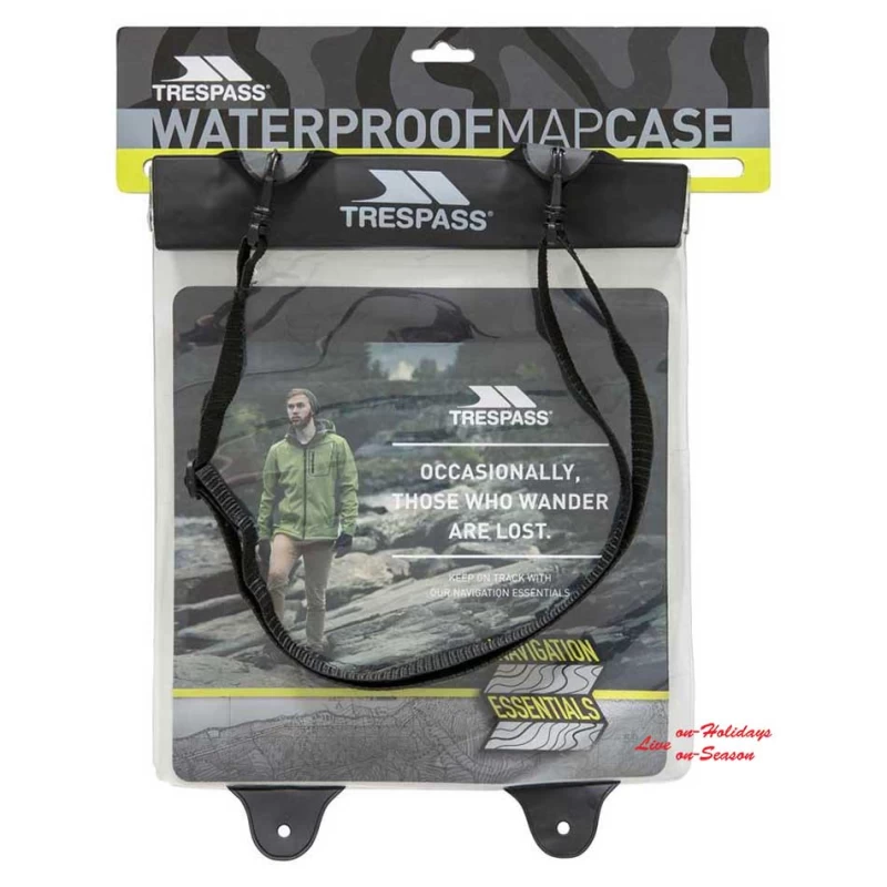 Tresspass Nsew Portable Waterproof Map Case 885061 (Preview 2)
