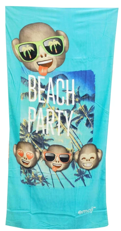 Πετσέτα Παραλίας Emoji 300gr 885249 (Preview 1)