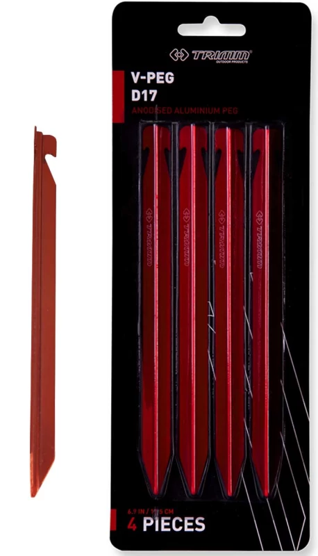 Trimm Πασαλάκια Αλουμινίου Set/4 V-Pegs 17cm 885278 (Preview 1)
