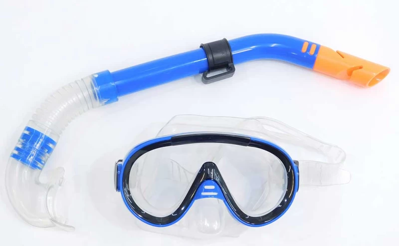 Σετ Μάσκα Θαλάσσης με Αναπνευστήρας Εφηβικό - Γυναικείο - PVC - 885377 (Preview 1)