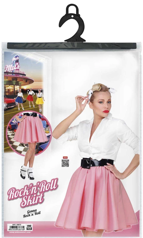 Φούστα Ροζ Δεκαετίας 33673 (Preview 5)