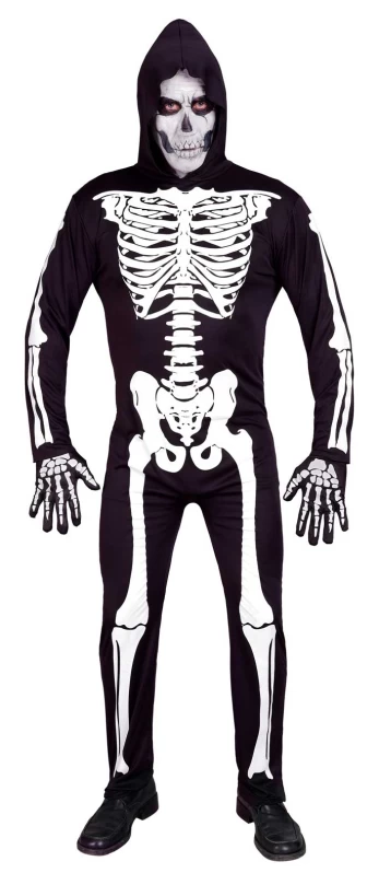 Αποκριάτικη Στολή Σκελετός 1224 - 318430 (Preview 2)