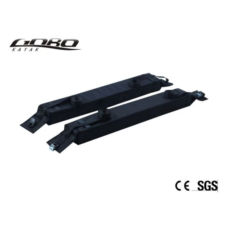 GOBO Σχάρα Οροφής αυτοκινήτου για μεταφορά Καγιάκ/Surf/SUP - Soft roof racks (Preview 1)